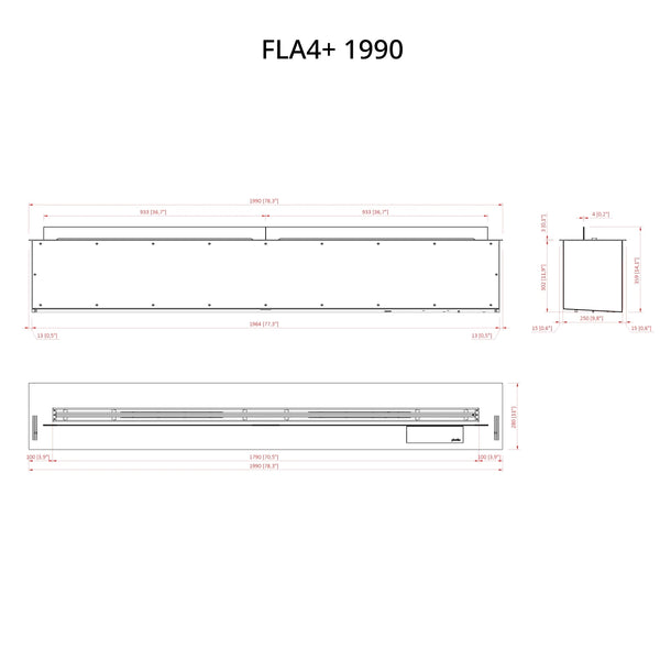 FLA4+ 1990 - Automatisk bioetanolbrännare
