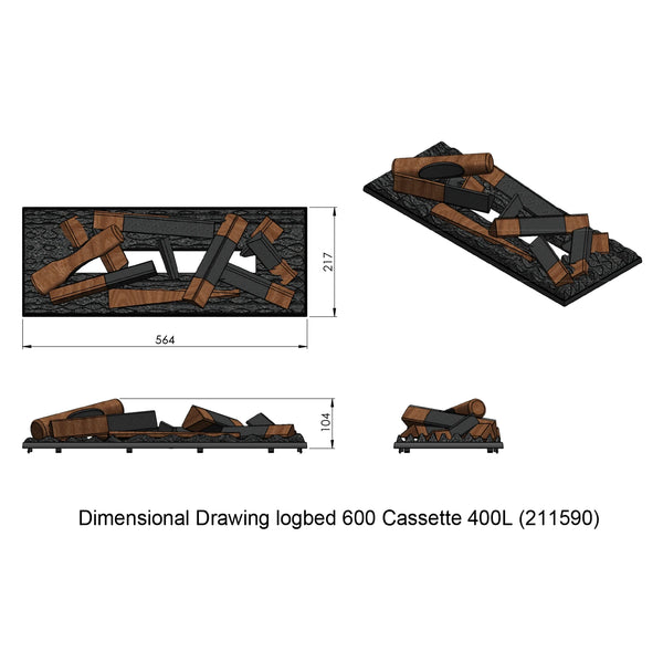 Opti-Myst Cassette 600 naturtrogen ved
