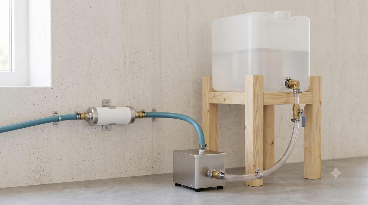 How to install water pump for E-Matrix Fires?