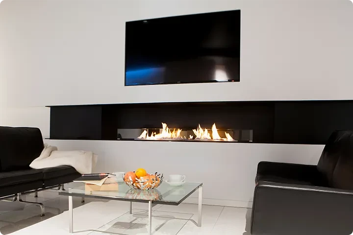 Remote Controlled Bioethanol Fireplace Inserts