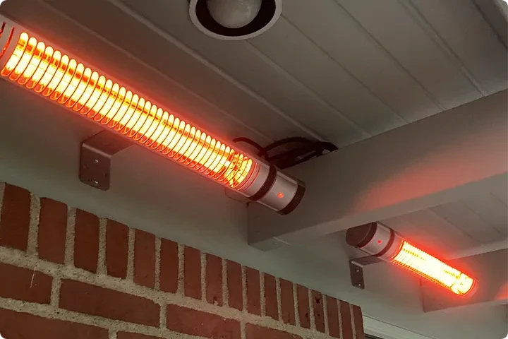 Wall Mounted Electric Patio Heaters