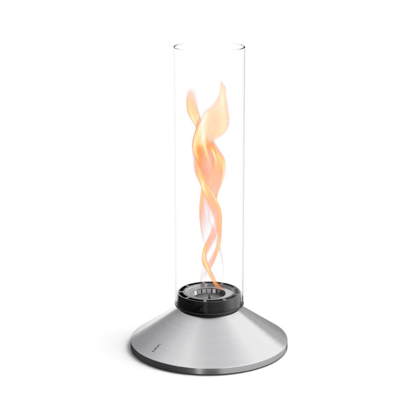 SPIN X 1200 Tabletop Fireplace - Silver