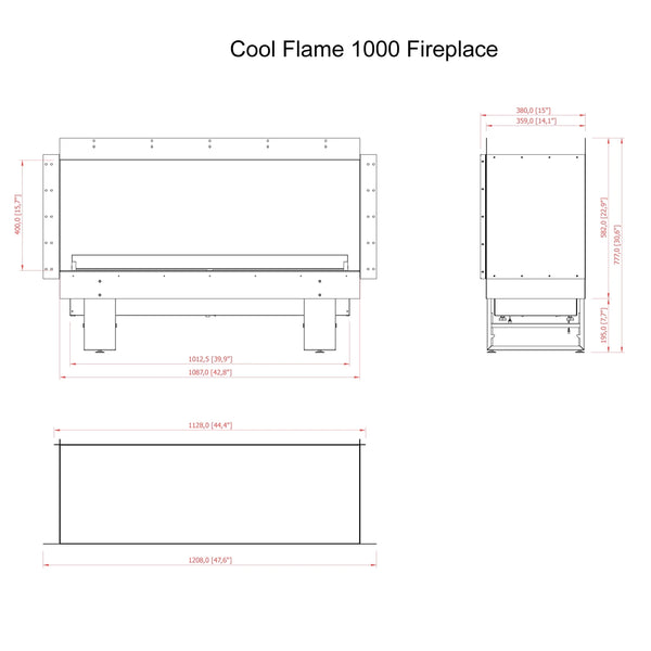Cool Flame 1000 Single-sided