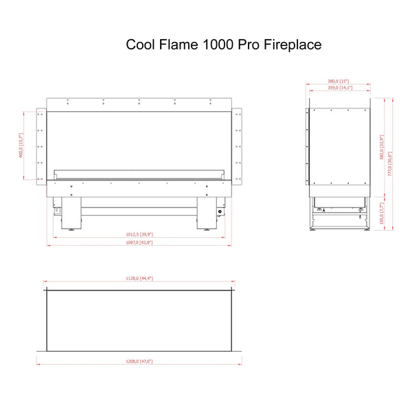 Cool Flame 1000 Right Corner