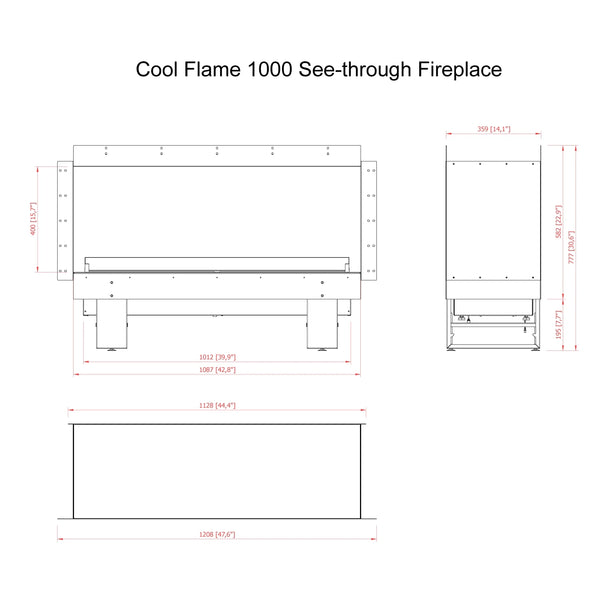 Cool Flame 1000 See-through