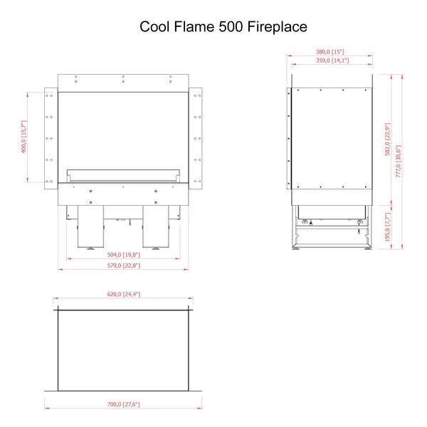 Cool Flame 500 Right Corner