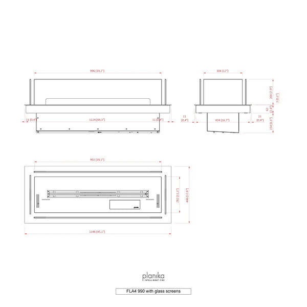 Inbyggnadsram 990 - FLA4/FLA4+