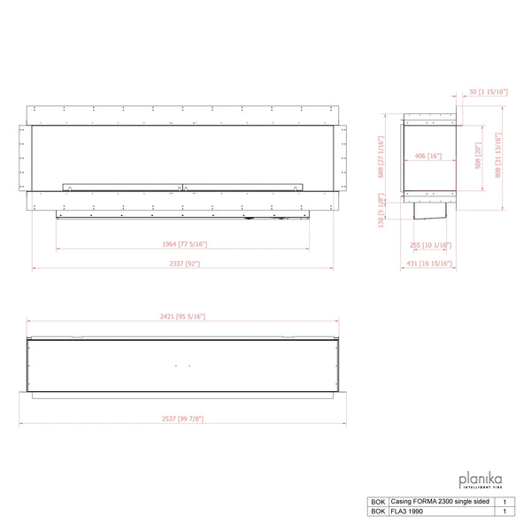 Forma 2300 Single-Sided
