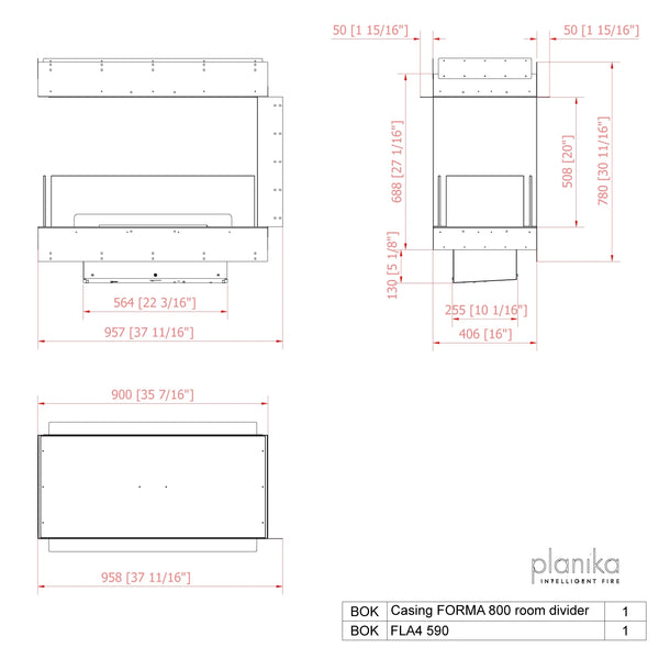 Forma 800 Room Divider