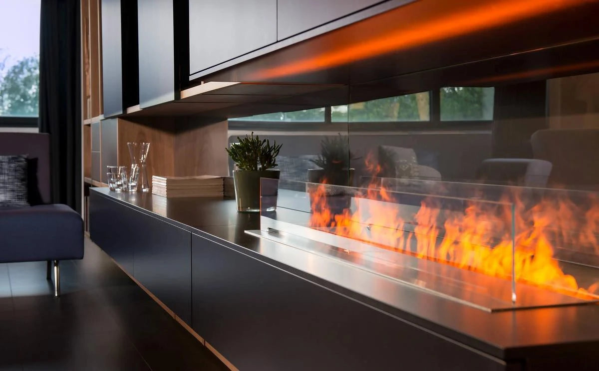 Safretti Mistero 500 water vapour fireplace burner with remote control
