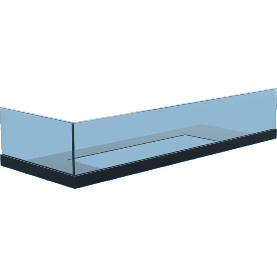 Glass for Corner Bio Fire - 60 cm Left