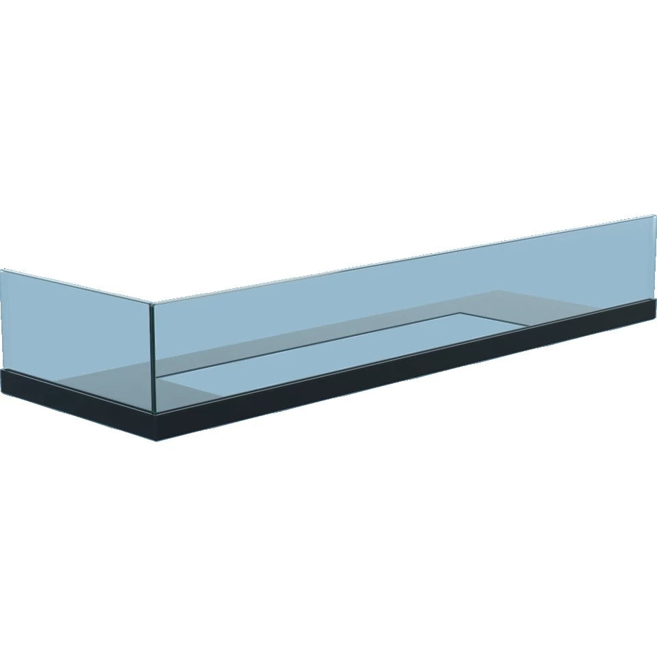 Safety Glass for Corner Bio Fireplace 70 cm (Left)