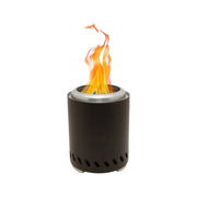 Volcano Pellet Tabletop Fire Pit Medium – Matte Black Stainless Steel