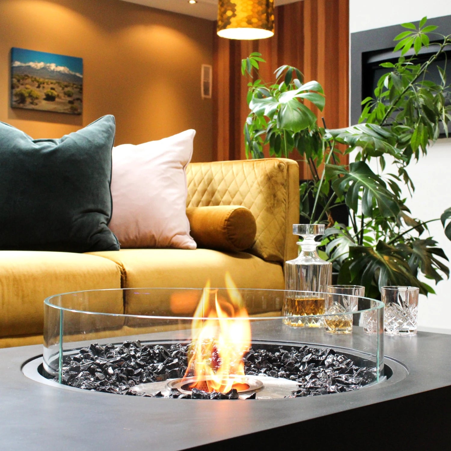 Martini 50 - Graphite Bioethanol Fire Pit