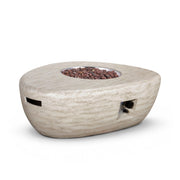 Estate Organic 107 Travertine – Organisk gaseldstad i bordform