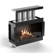 Flogs Box 1000 Enkel­sidad (ventilering i rummet) – Bioetanol­kamin