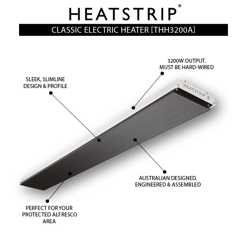 Heatstrip Design 3200 watt
