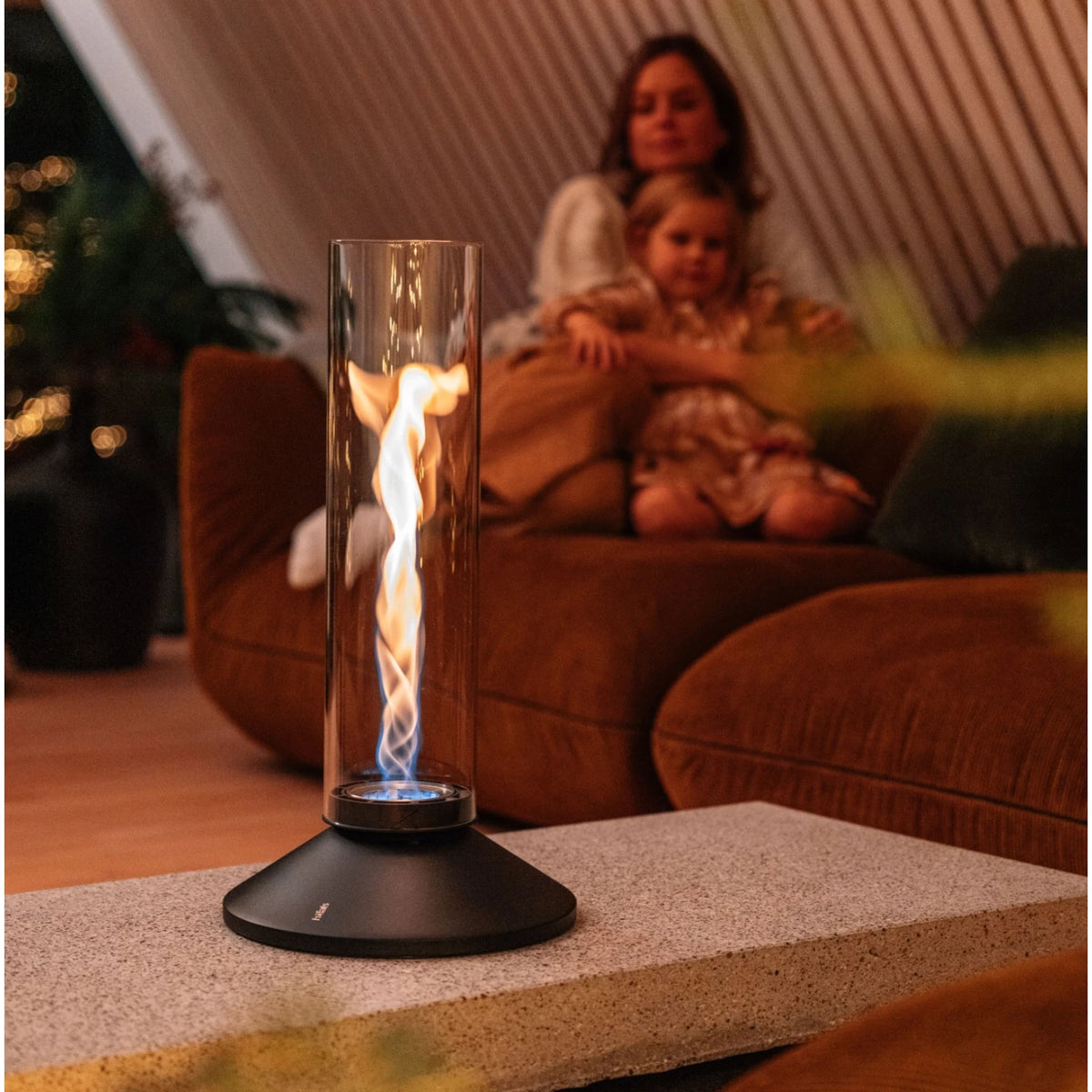 SPIN X 1200 Tabletop Fireplace - Black