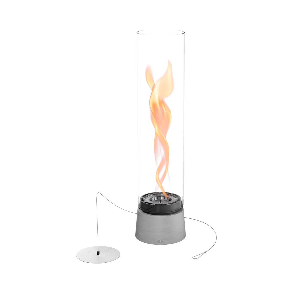 SPIN air 1200 Tabletop Fireplace Concrete