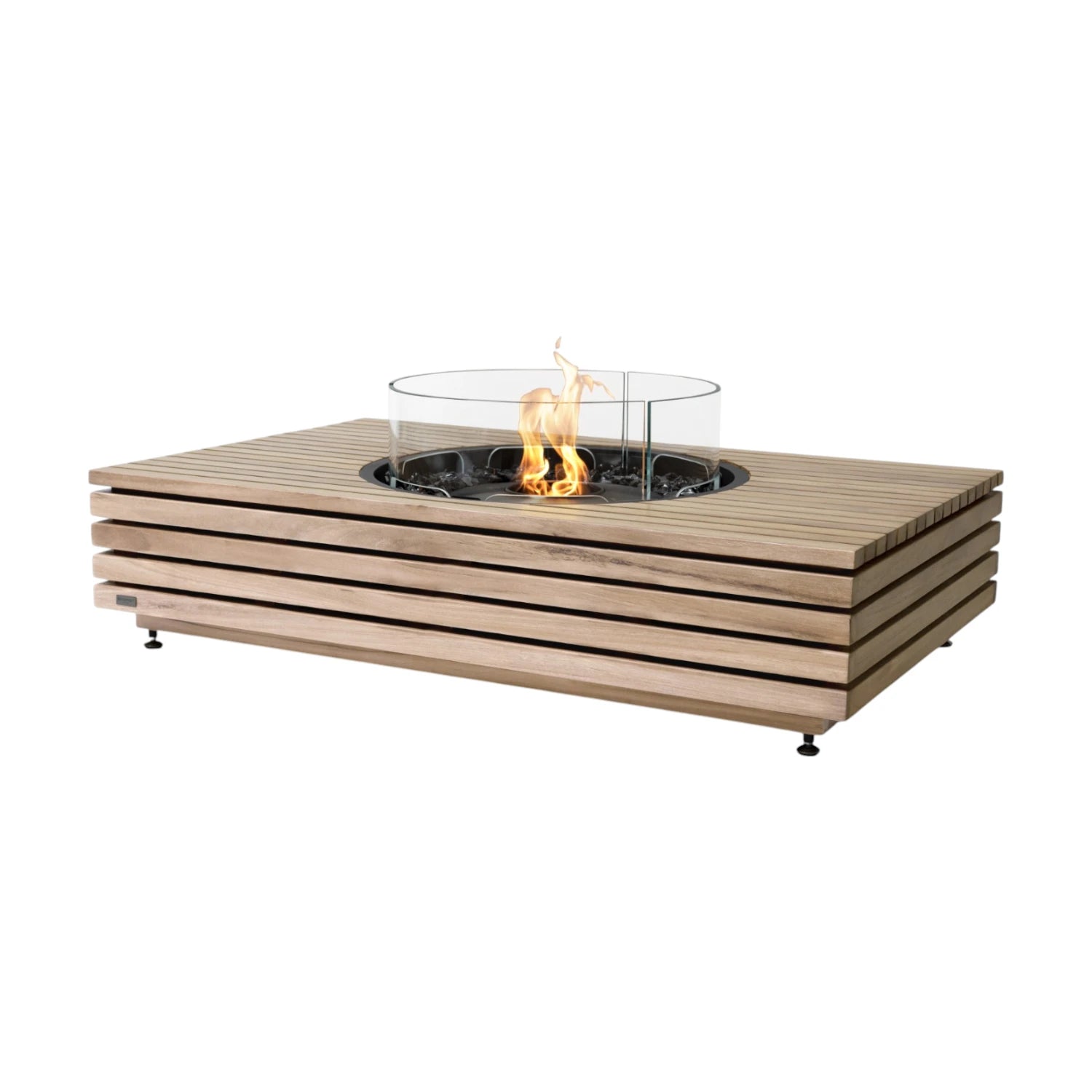 Martini 50 - Teak Bioethanol Fire Pit