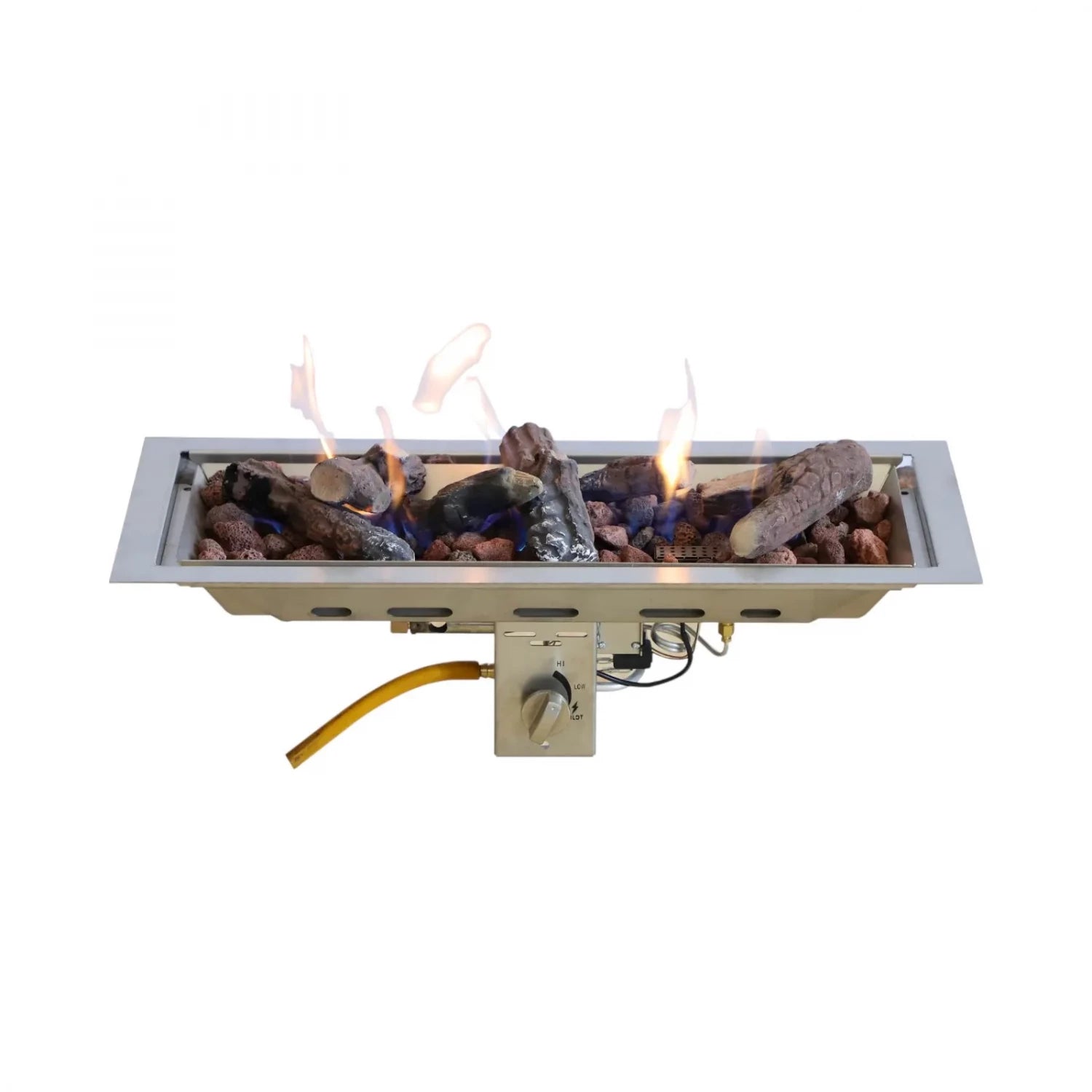 Rectangular Gas Burner - 67 cm
