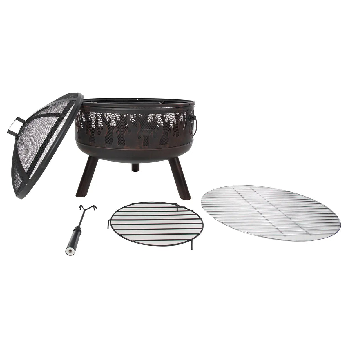 Blazer eldstad med grill