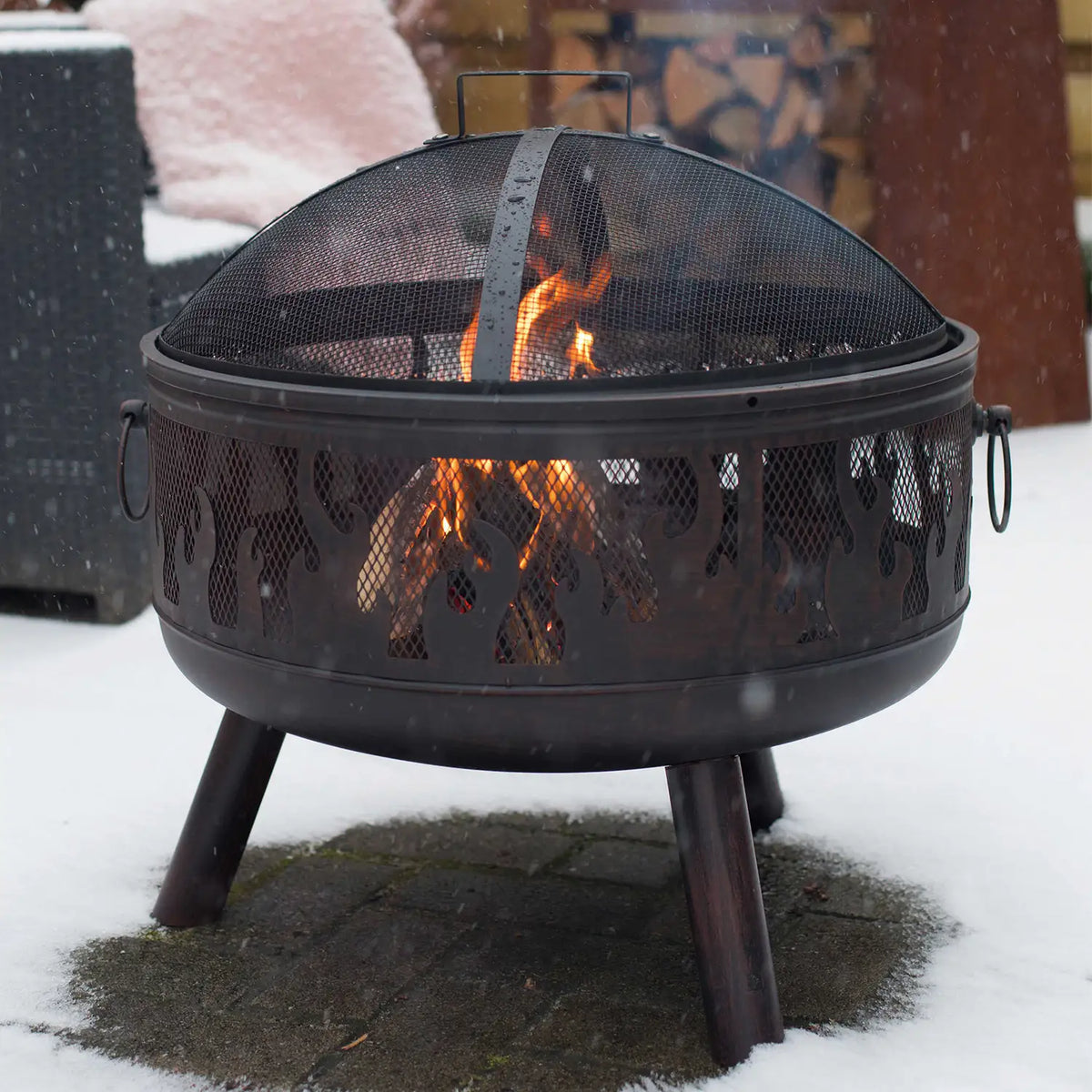 Blazer eldstad med grill