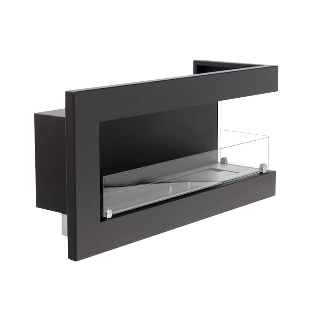 Right-facing Corner Fireplace - 85 cm