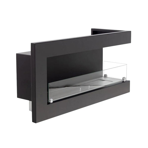 Hörnkamin 90 cm - Höger