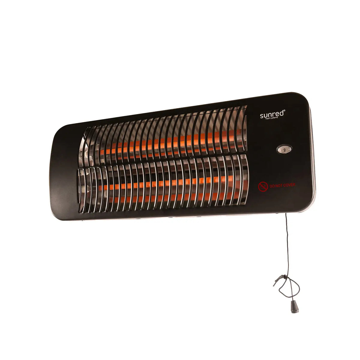 Elektrisk 2000 Watt terrassvärmare