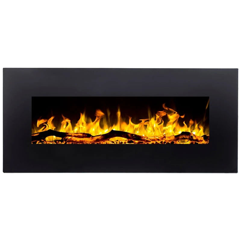 Albion 91.5 cm - Wall-Mounted Electric Fireplace – No Heat