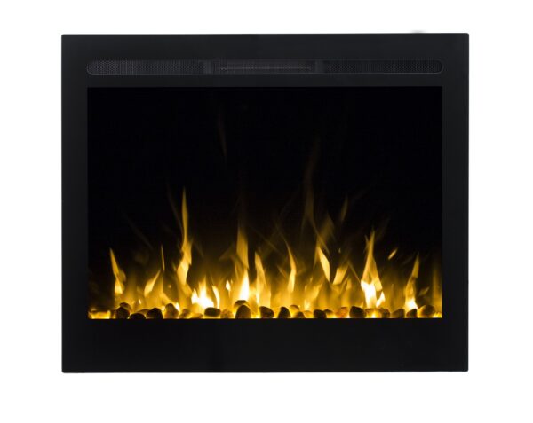 LED Pro inbyggnadskamin till el - 80 cm