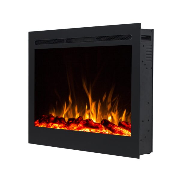 LED Pro inbyggnadskamin till el - 80 cm