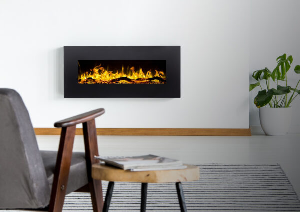 Aflamo Albion 110 cm Svart Elektrisk Eldstad