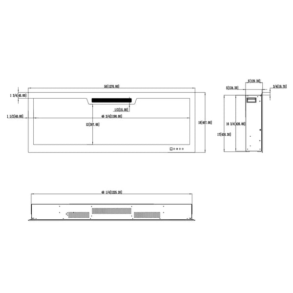 Aflamo Elite 127 cm Elkamin