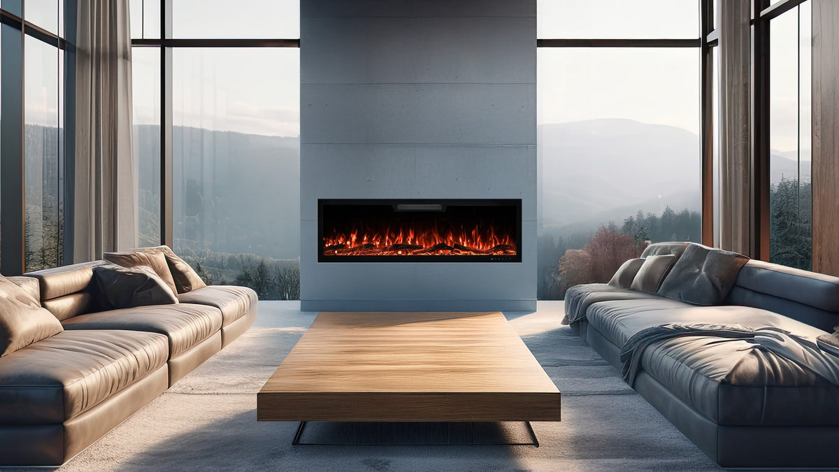 Aflamo Elite 153 cm Electric Fireplace