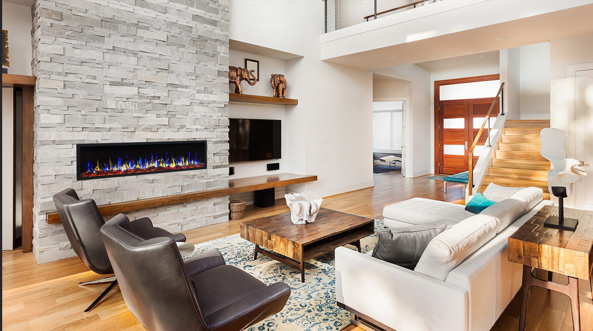 Pride Slim 115 cm Electric Fireplace