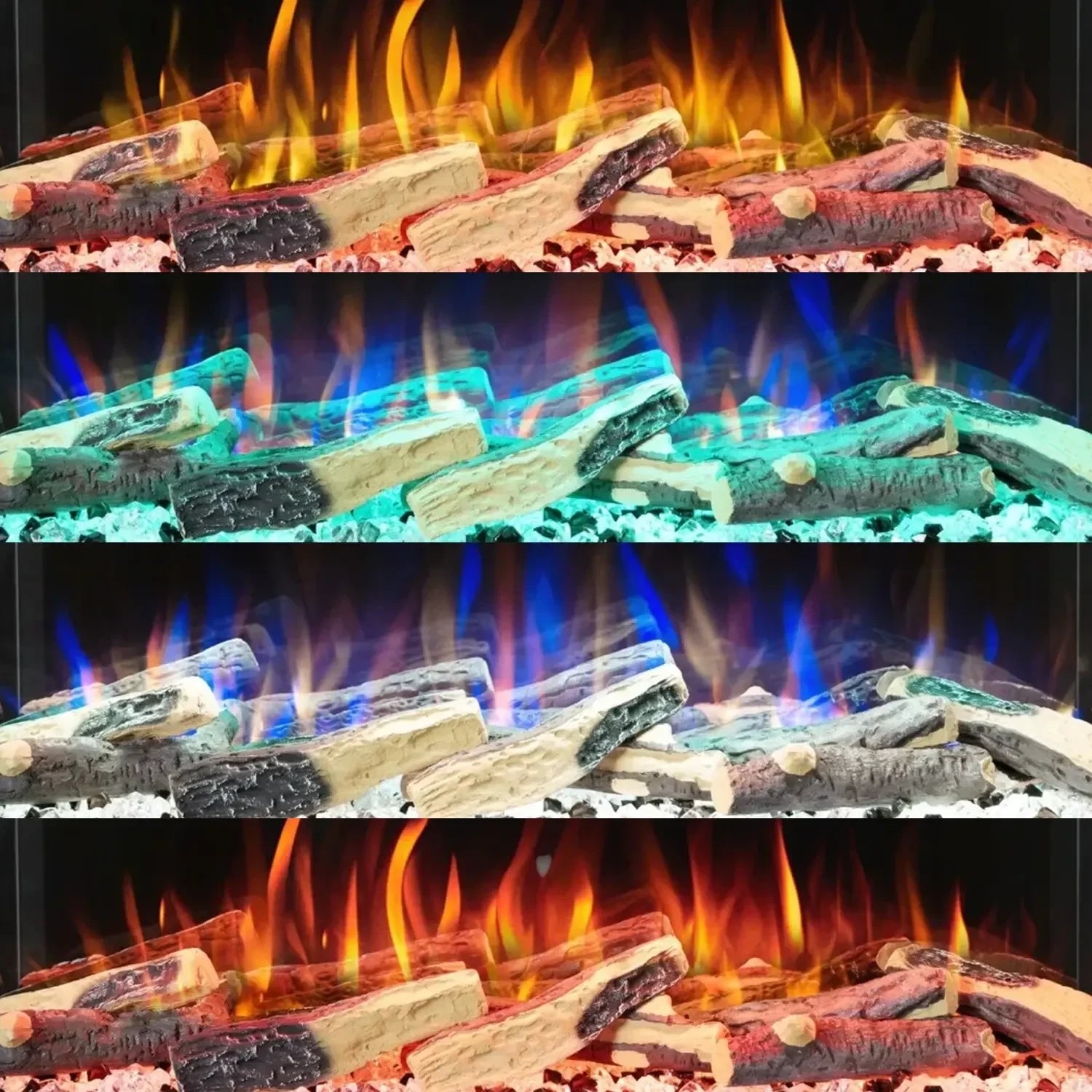 SuperB 60 - 152 cm Built-in Electric Fireplace