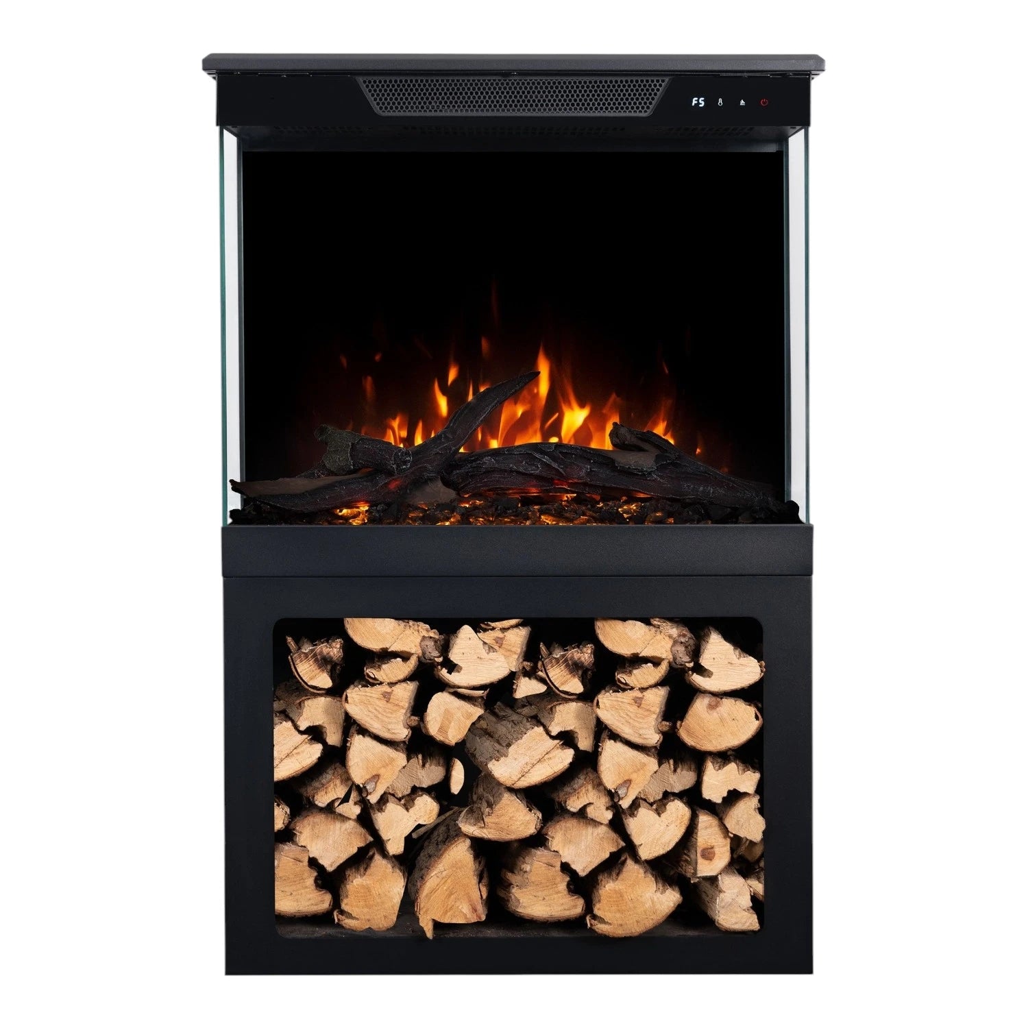 Aflamo Tower + Ställ 76 cm Elektrisk Kamin