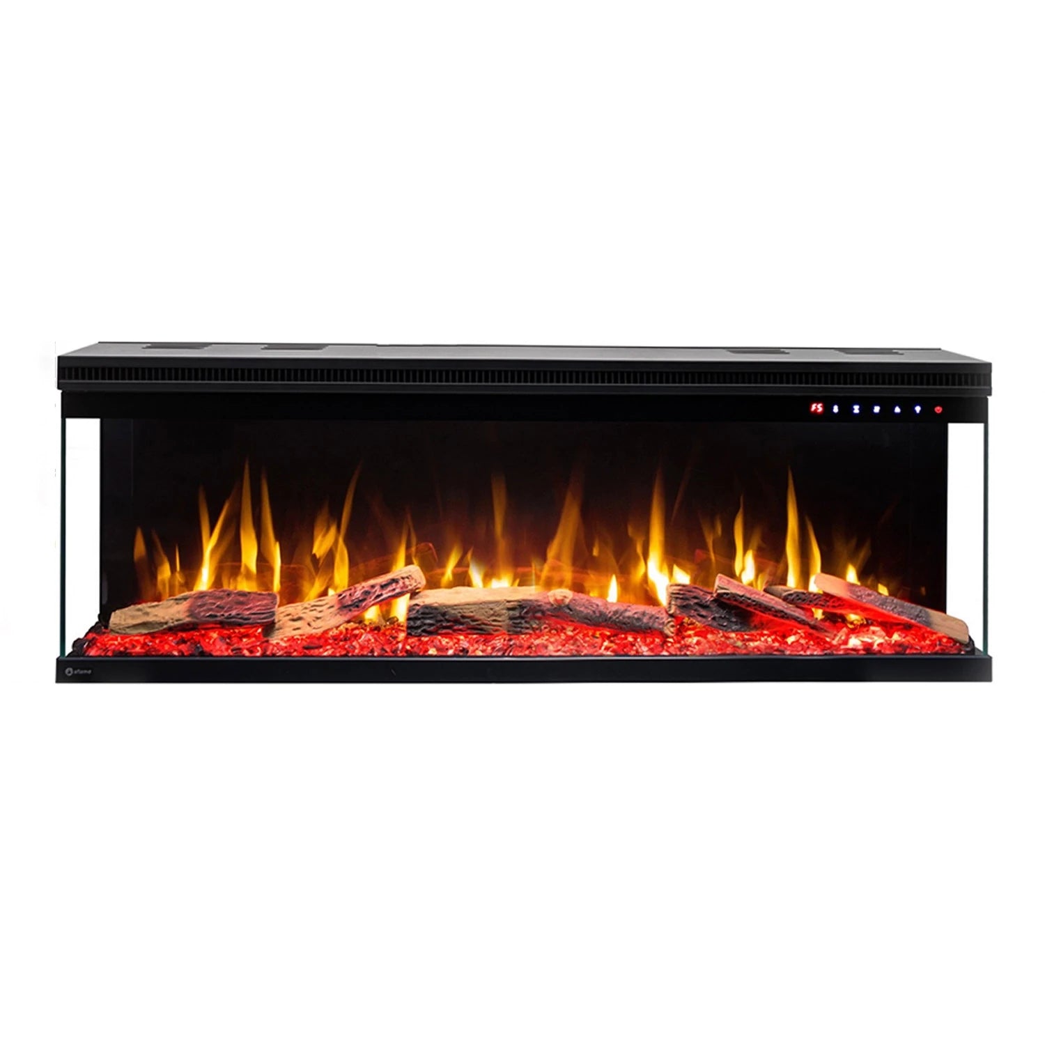 Unique 107 cm - Three-sided Electric Fireplace