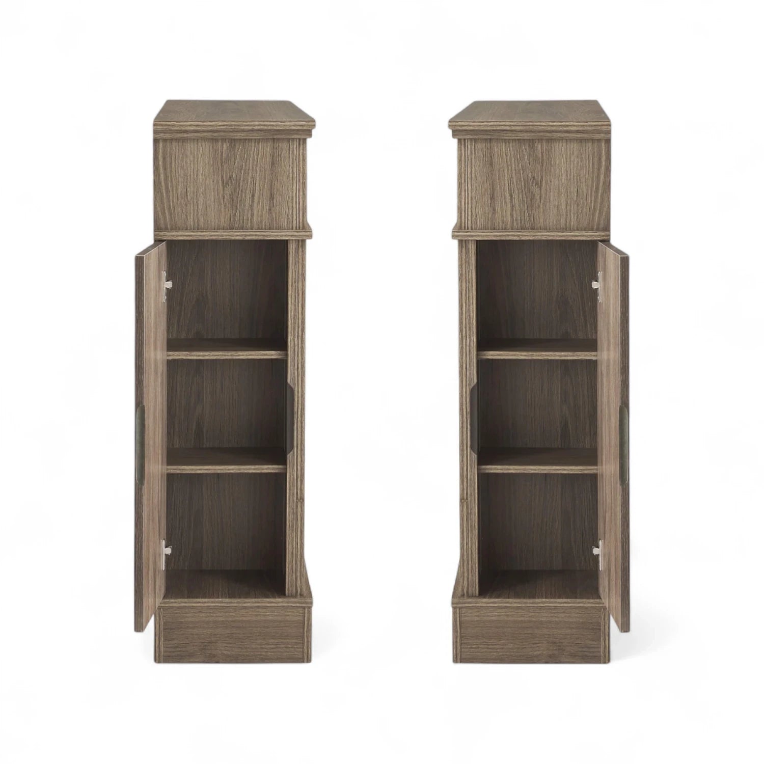 For Living Electric Fireplace – Grey Oak