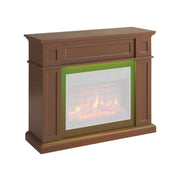 Linz Universal 2-in-1 Mantel Frame - Brown (Frame Only)