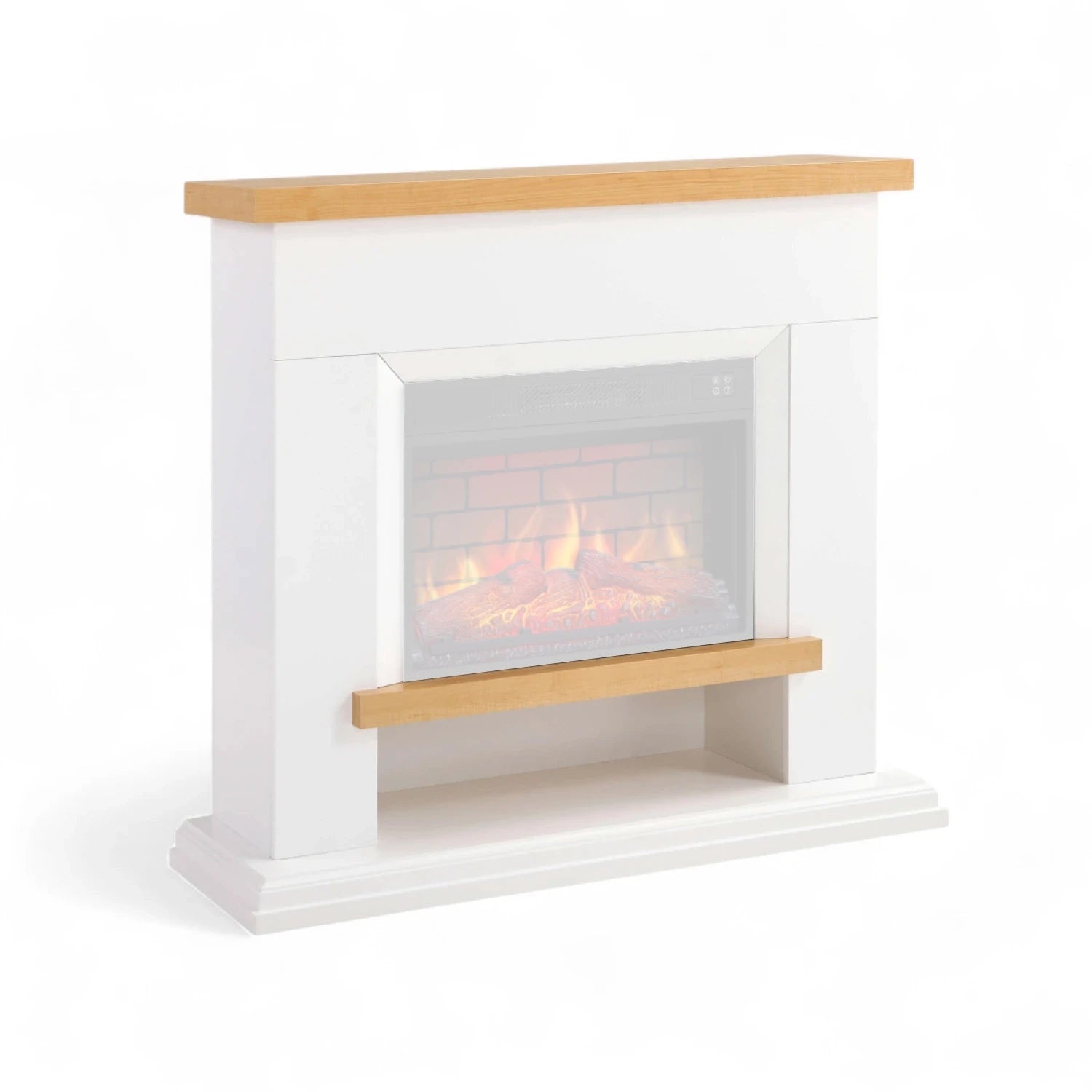 Shelford Fireplace Mantel – White (Frame Only)