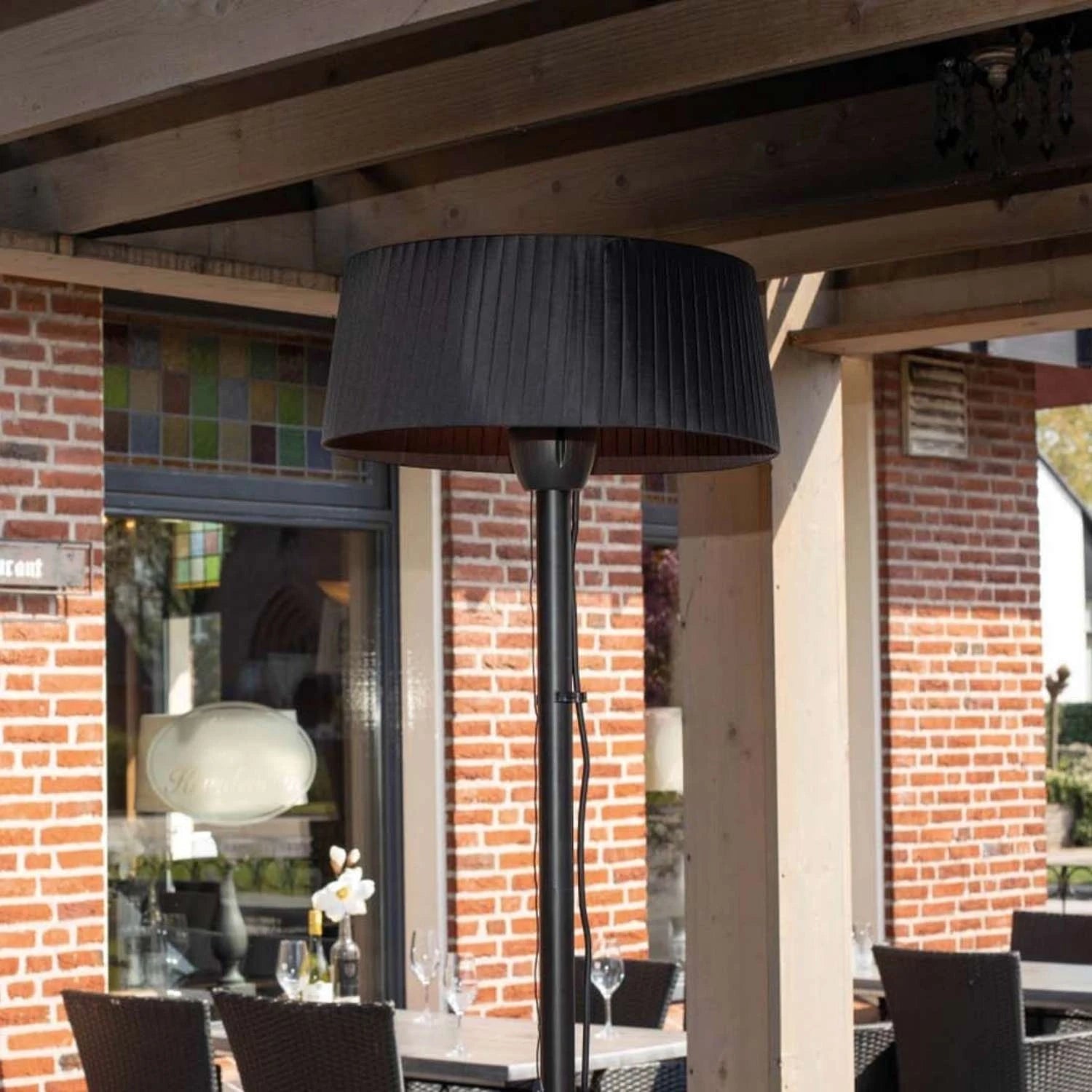 Artix Compact Freestanding Patio Heater - 1500W