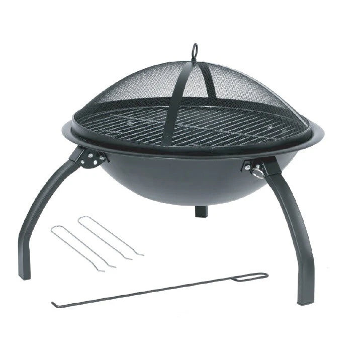 Tulum Bonfire with Grate and Mesh