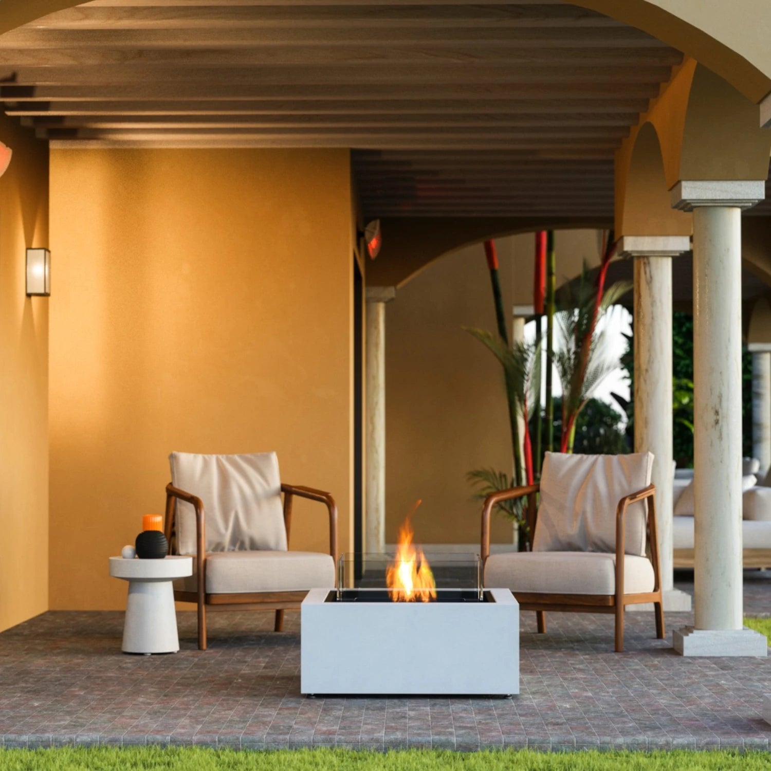 Base 30 - Bone Bioethanol Fire Pit