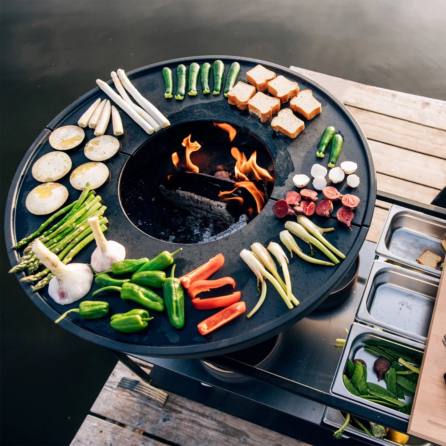 BBQ-eldstad