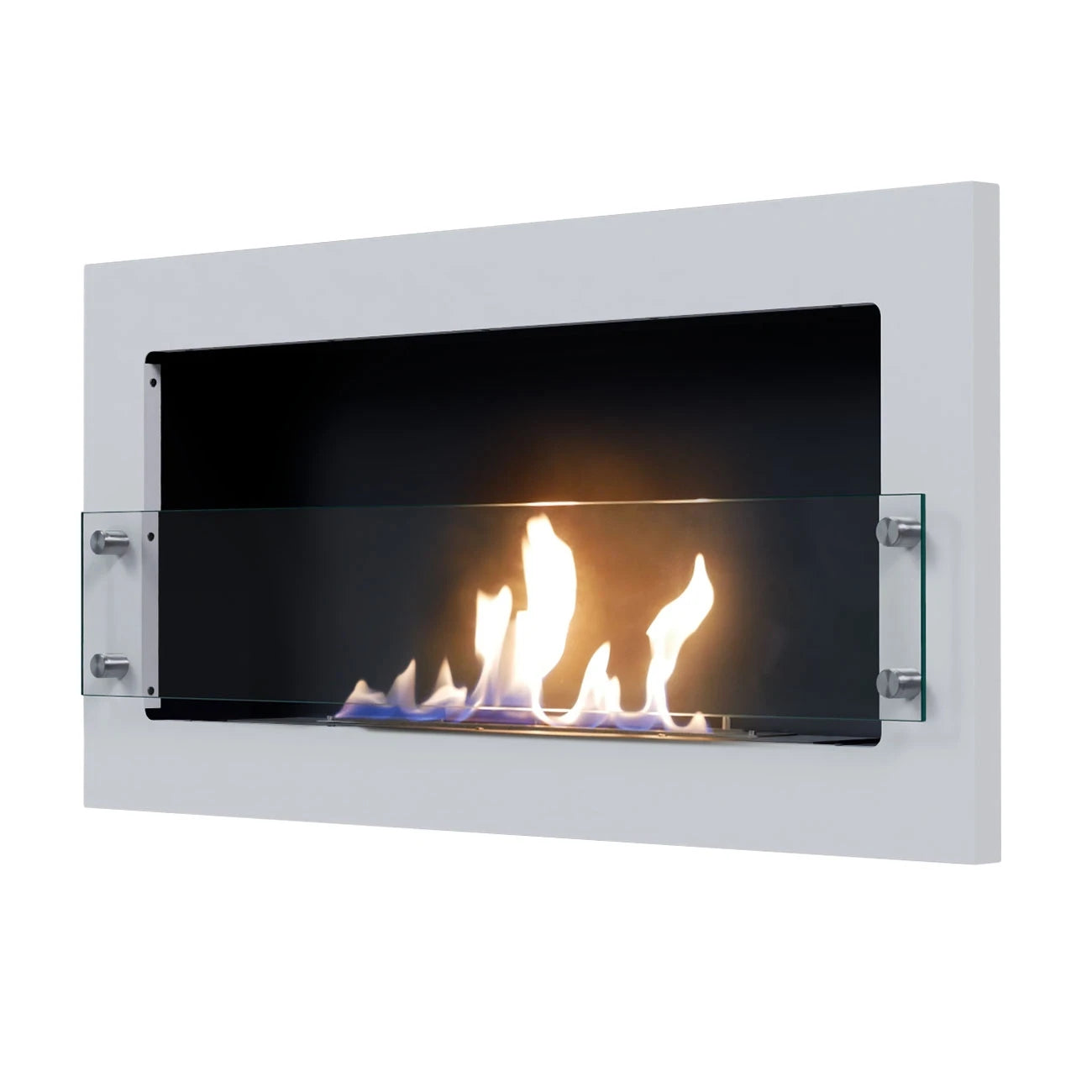 Texas White - Wall Mounted Bioethanol Fireplace