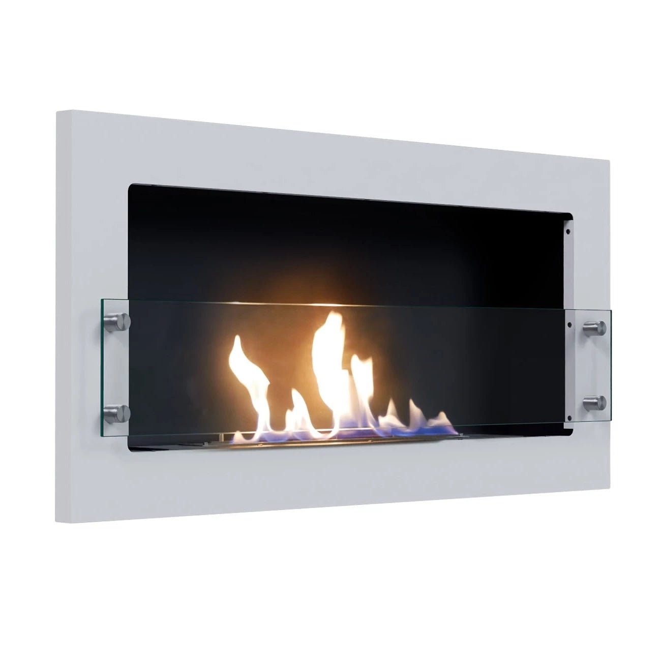 Texas White - Wall Mounted Bioethanol Fireplace