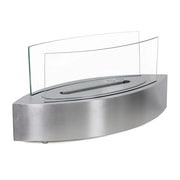 Oval Bordskamin Etanol - Stål